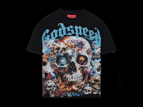Godspeed Eternal Dream Layered Tee Black Wash