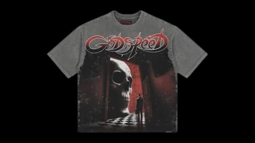 Godspeed Fate's Doorstep T-shirt Grey