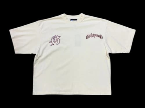 Godspeed GSPD Run Club T-shirt Bone
