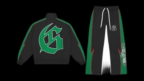 Godspeed GT Tracksuit Black/Green/Red