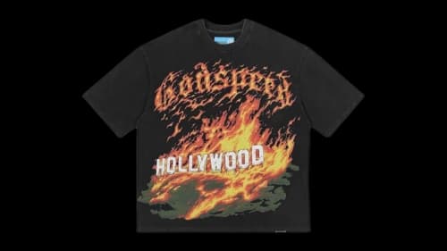 Godspeed Hollywood Inferno II NG T-shirt Black
