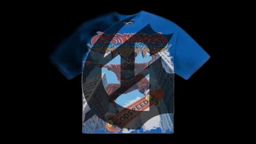 Godspeed Ollie T-shirt Royal Blue