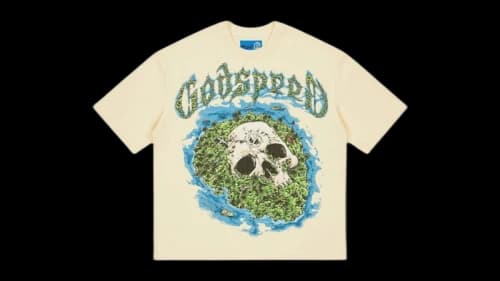 Godspeed Skull Island II T-shirt Bone