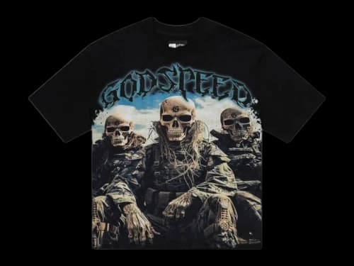 Godspeed Squadron T-shirt Black
