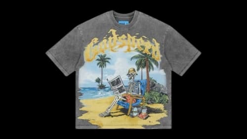 Godspeed Squadron T-shirt Grey Wash
