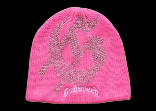 Godspeed Studded Beanie Pink