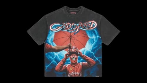 Godspeed Supreme Reign T-Shirt Black Wash