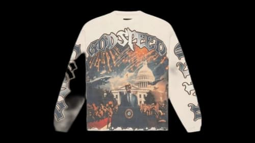 Godspeed V.O.D. L/S T-shirt Bone