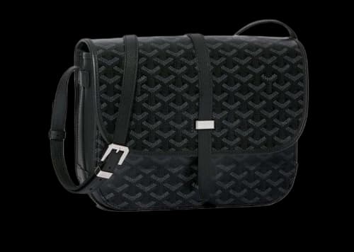 Goyard Belvedere MM Bag Jet Black