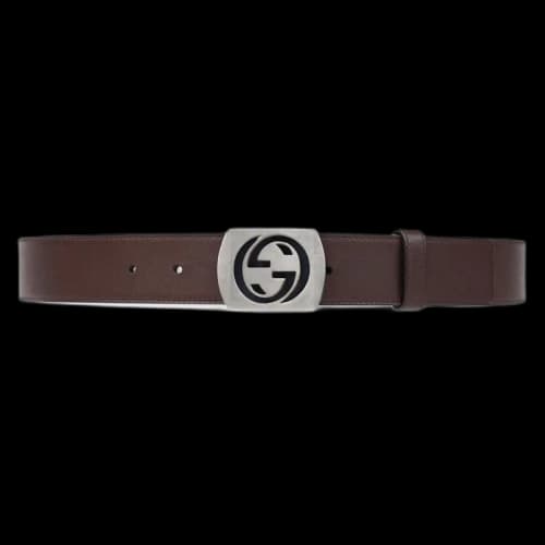Gucci Belt 1.25 Width Dark Brown