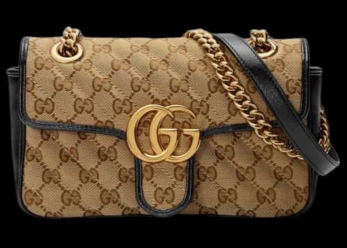 Gucci GG Marmont Mini Bag Beige/Ebony