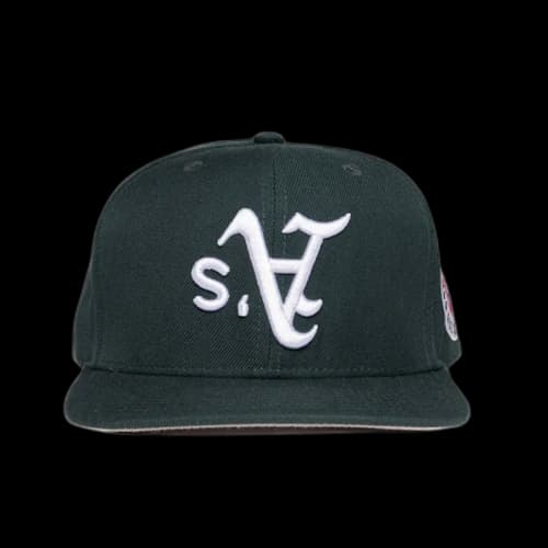Happy Memories Don't Die Moneyball Snapback Hat Green