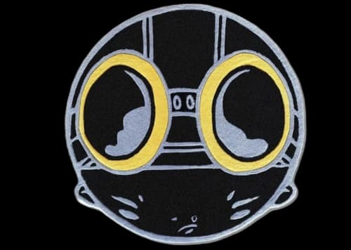 Hebru Brantley Flyboy Rug Black/Gold