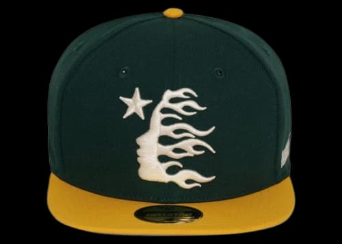 Hellstar Baseball Fitted Hat Green