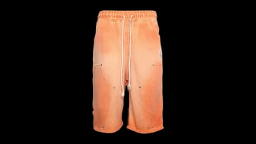 Hellstar Carpenter Shorts Orange