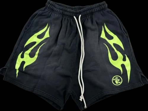 Hellstar Flame Short Black/Green