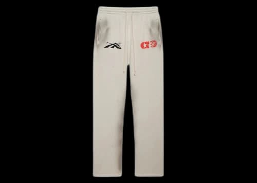Hellstar If You Dont Like Us Beat Us Sweatpants White