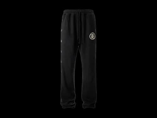 Hellstar Mirror Face Pants Black