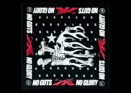 Hellstar No Guts No Glory Bandana Multicolor