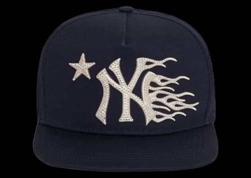 Hellstar NY Snapback Hat Navy