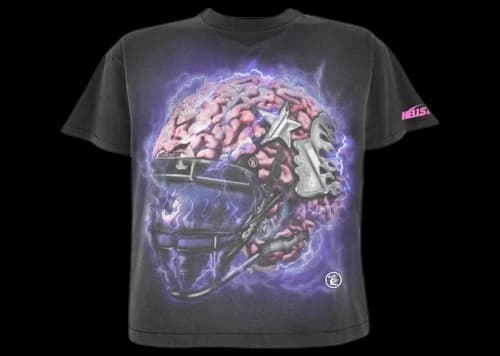 Hellstar Powered By The Star T-Shirt Black