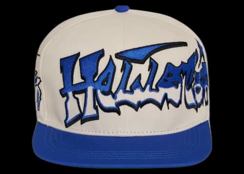 Hellstar Records Hat Snapback Blue/White