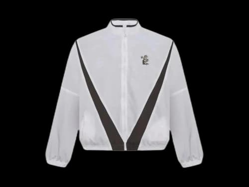 Hellstar Side Stripe Track Jacket White