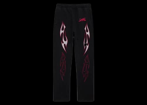 Hellstar Sports Future Flame Sweatpants Black