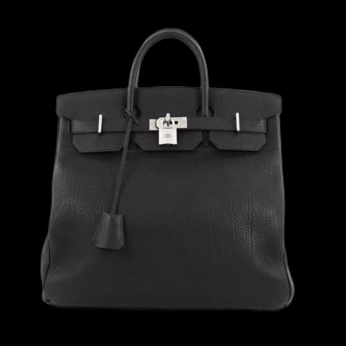 Hermes Birkin HAC Fjord 40 Noir