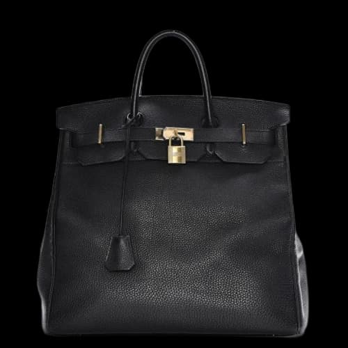 Hermes Birkin HAC Togo 40 Noir