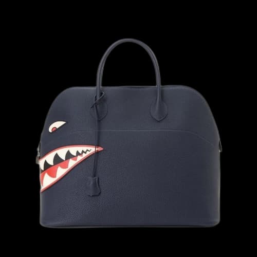Hermes Bolide Shark Navy