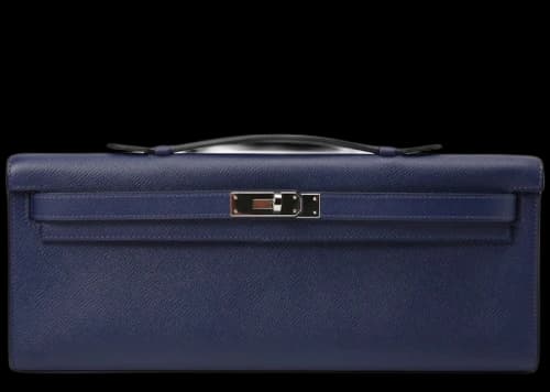 Hermes Kelly Cut Epsom Bleu Saphir