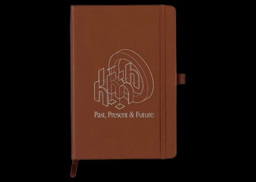 Hidden NY 3D Notebook Brown
