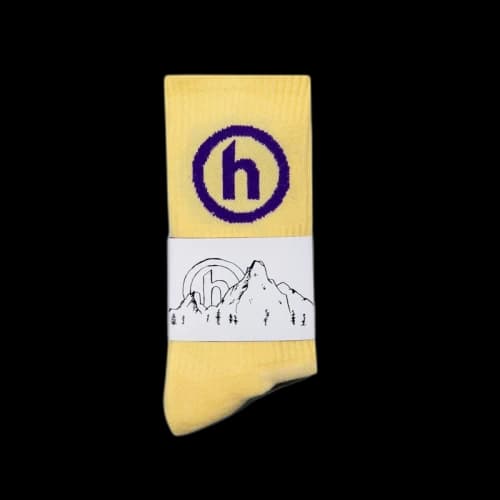 Hidden NY Crew Socks Yellow