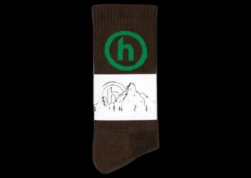 Hidden NY Socks Socks Brown/Green