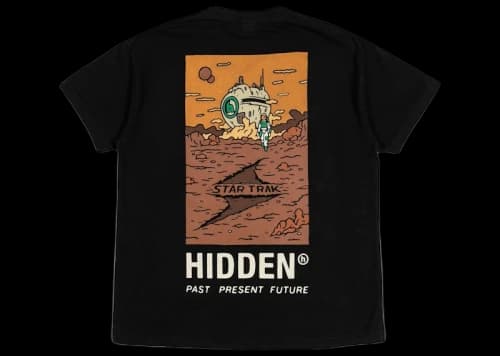 Hidden NY x Star Trak Landing Tee Black