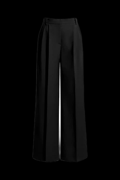 H&M x Magda Butrym Tailored Wool Pants Black