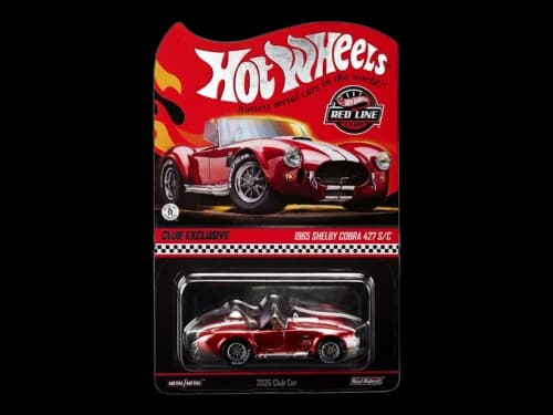 Hot Wheels 1965 Shelby Cobra 427 S/C RLC Exclusive Red