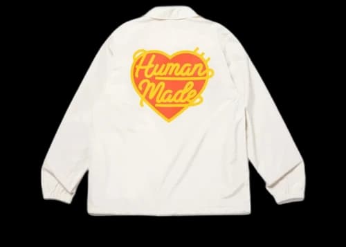 Human Made Coach Jacket White