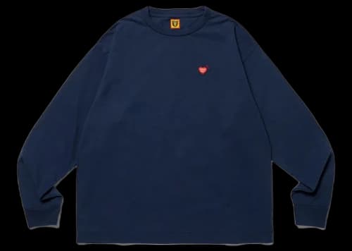 Human Made Graphic L/S #6 T-shirt Navy