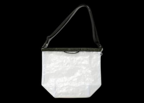 Human Made PE Rolltop Small Bag Clear