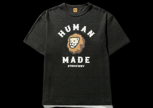 Human Made x HBX Lion Graphic T-Shirt Black