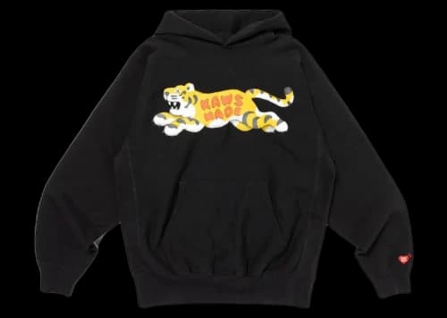 Human Made x KAWS Hoodie Black