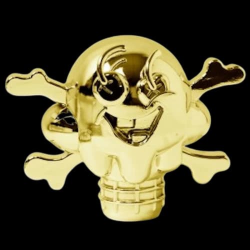 Icecream Ice Cream Cones and Bones Figure Gold