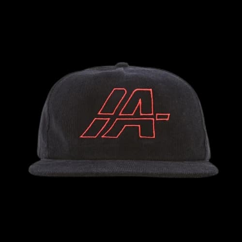 Infinite Archives Logo Corduroy Hat Black