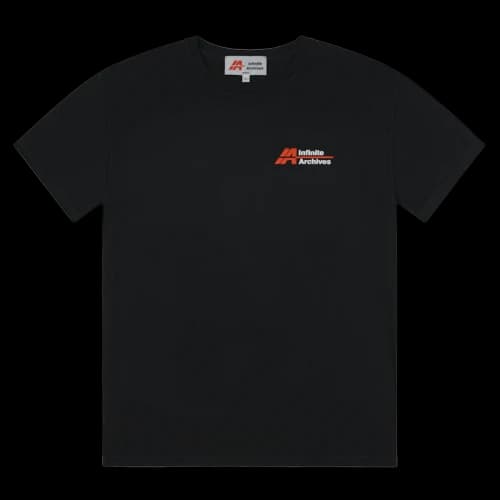 Infinite Archives Logo New World Order Tee Black