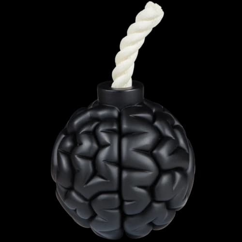 Jason Freeny Smart Bomb Figure Black