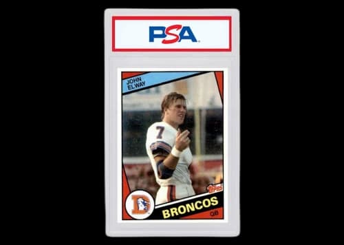 John Elway 1984 Topps Rookie #63 (PSA or BGS Graded)