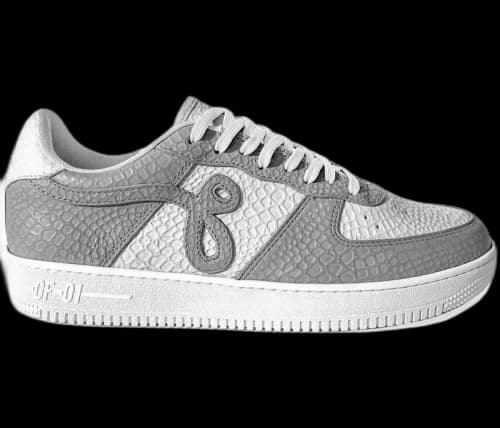 John Geiger GF-01 Grey White