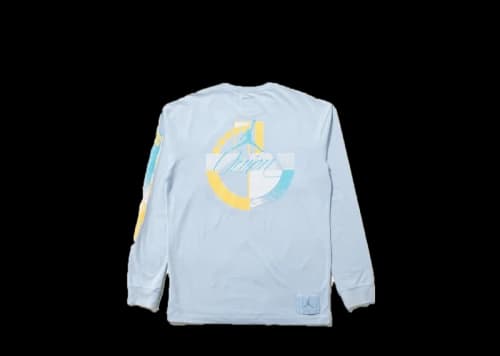 Jordan x Union 2.0 Flight L/S Tee Psychic Blue